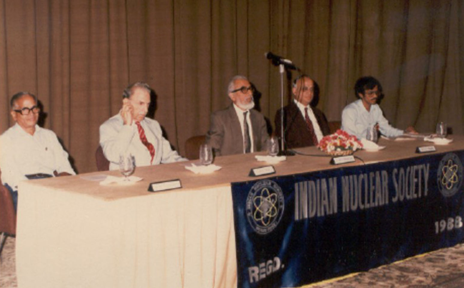 Indian Nuclear Society Inauguration Day in 1988