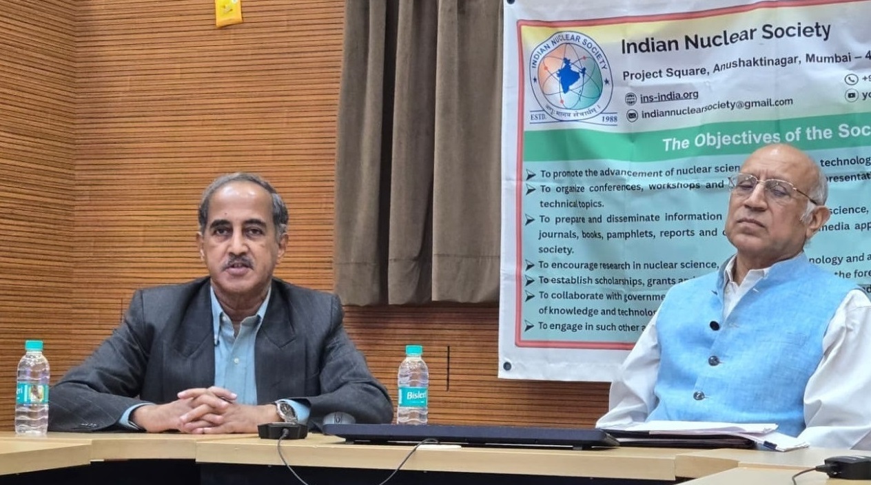 INS Webinar on The Legislative Framework for Nuclear Energy in India by Dr. R.B. Grover